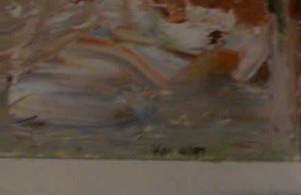 LANDSCAPE SIGNED OIL PAINTING - from SUEZYT