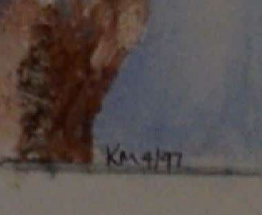 ROAD TO NOWHERE - SIGNED OIL PAINTING - from SUEZYT