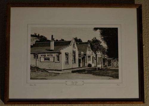 PILGRIMS REST - OLD HISTORICAL PRINT 4 OF 5 - THE ROYAL HOTEL - from SUEZYT