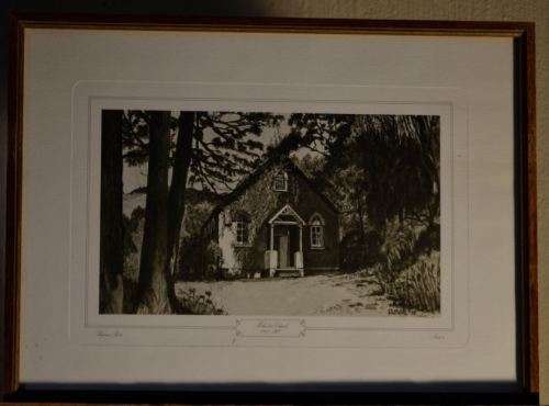 PILGRIMS REST - OLD HISTORICAL PRINT 5 OF 5 - METHODIST CHURCH - from SUEZYT