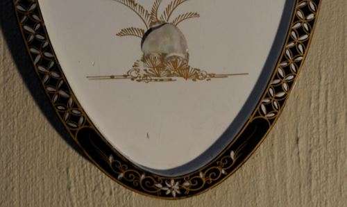 STUNNING JAPANESE MOTHER OF PEARL ORIENTAL WALL ART  (4)- VINTAGE - from SUEZYT