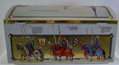 COOKIE TIN FROM OTTO SCHMIDT GERMANY - VINTAGE - from SUEZYT