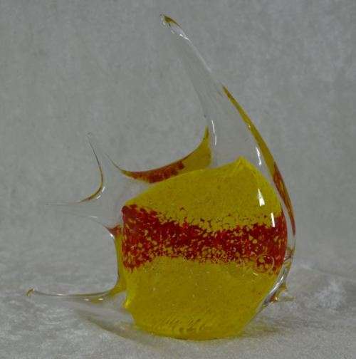 GLASS FISH  PAPER WEIGHT -  from SUEZYT
