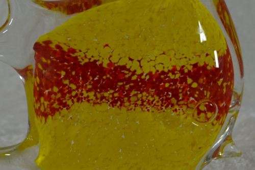 GLASS FISH  PAPER WEIGHT -  from SUEZYT