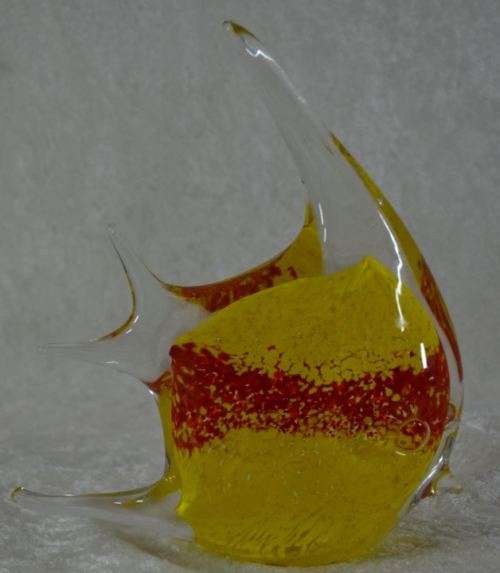 GLASS FISH  PAPER WEIGHT -  from SUEZYT