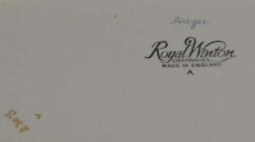 TEA FOR 1 - ROYAL WINTON GRIMWADES "HAZEL" - from SUEZYT