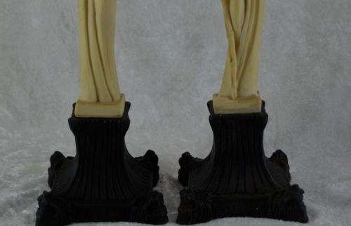 ORIENTAL CARVED BONE FIGURINES - from SUEZYT