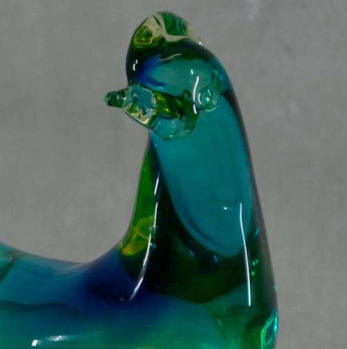 RESERVED STUNNING MURANO "VETROFUSIONE"  BIRD OF PARADISE - from SUEZYT