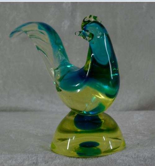 RESERVED STUNNING MURANO "VETROFUSIONE"  BIRD OF PARADISE - from SUEZYT