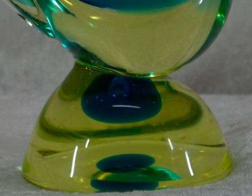 RESERVED STUNNING MURANO "VETROFUSIONE"  BIRD OF PARADISE - from SUEZYT
