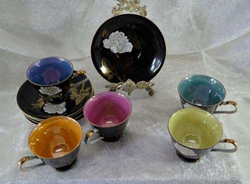 5 STUNNING ART DECO PEARLISED DUOS WITH BONUS EXTRAS - from SUEZYT
