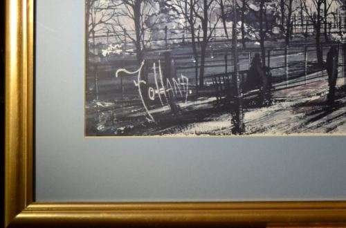 reserved for Harry RONALD FOLLAND UK FRAMED PRINT - from SUEZYT