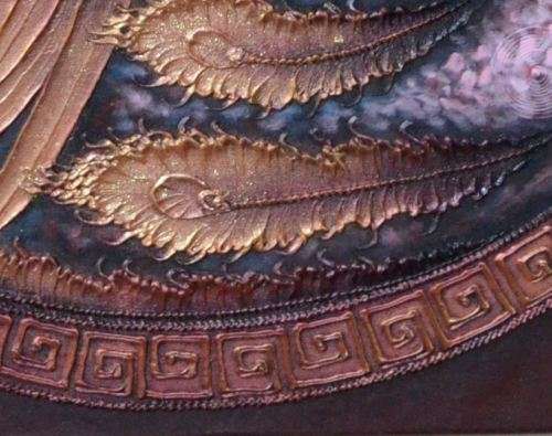 "PHOENIX" - ORIGINAL OIL ON CANVAS  - from SUEZYT