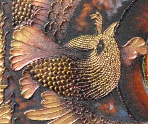 "PHOENIX" - ORIGINAL OIL ON CANVAS  - from SUEZYT