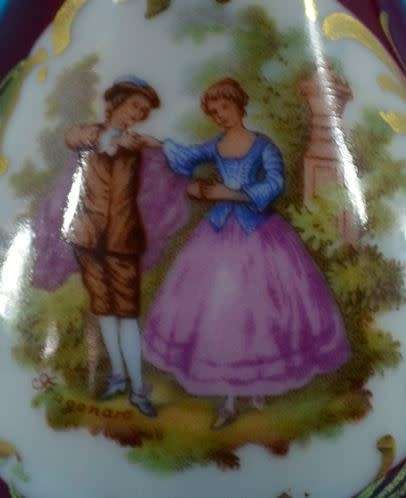 LIMOGES VASE - VINTAGE -from SUEZYT