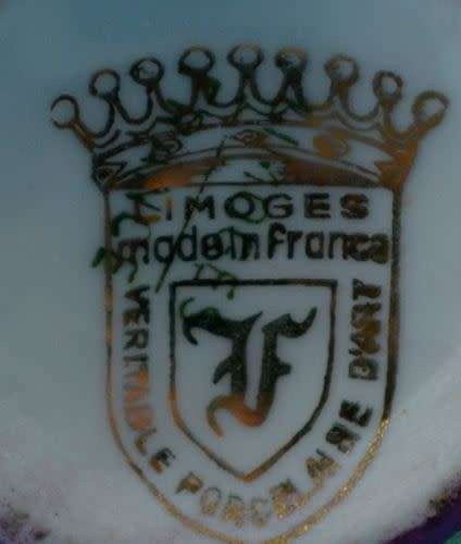 LIMOGES VASE - VINTAGE -from SUEZYT