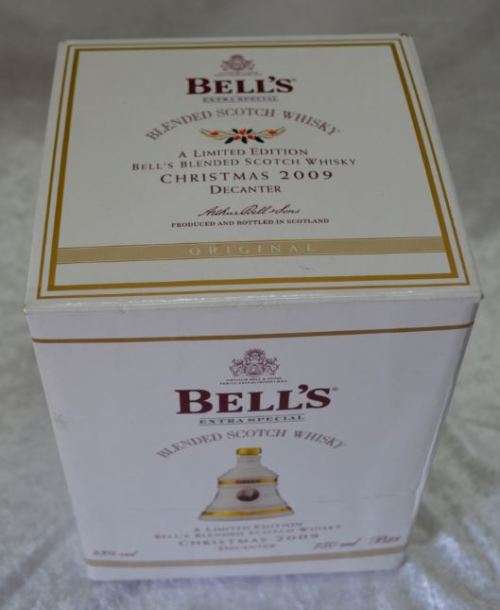 DECANTER BELLS CHRISTMAS 2009 LIMITED EDITION - EMPTY - from SUEZYT
