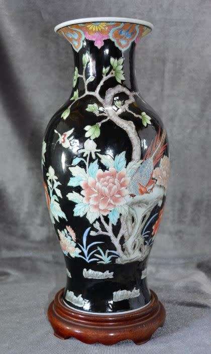CHINESE VASE BIRDS AND FLOWERS - from SUEZYT