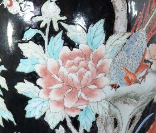 CHINESE VASE BIRDS AND FLOWERS - from SUEZYT