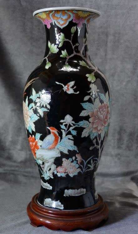 CHINESE VASE BIRDS AND FLOWERS - from SUEZYT