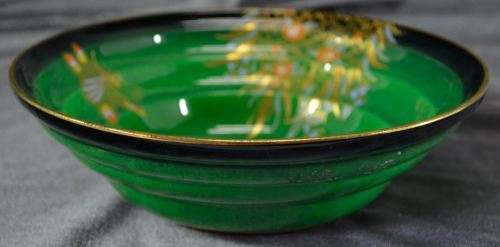 VERT ROYALE SPIDER WEB CARLTON WARE DISH from SUEZYT
