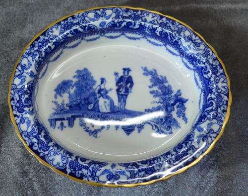 ANTIQUE WATTEAU ROMANTIC FLOW BLU ROYAL DOULTON DISHES - from SUEZYT