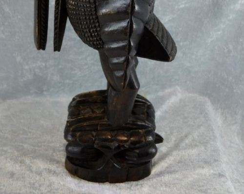 reserved for Kevin HORNBILL WOOD SCULPTURE - from SUEZYT