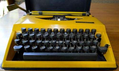 TYPEWRITER NEEDS ATTENTION - from SUEZYT