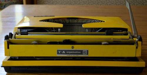TYPEWRITER NEEDS ATTENTION - from SUEZYT