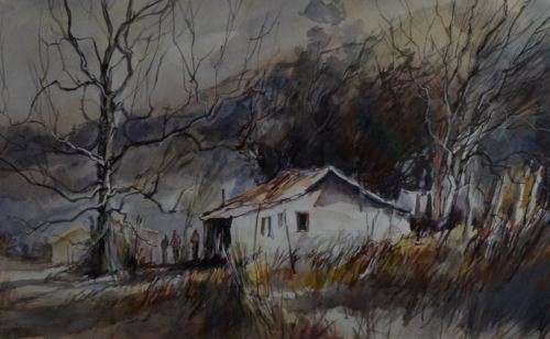 PAUL LAVENDER WATERCOLOUR - from SUEZYT