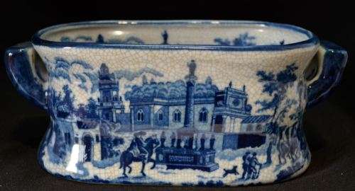 20TH C BLUE AND WHITE IRONSTONE FOOTBATH - from SUEZYT