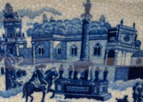 20TH C BLUE AND WHITE IRONSTONE FOOTBATH - from SUEZYT