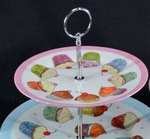 CUP CAKE TEA SET FOR 8  - from SUEZYT