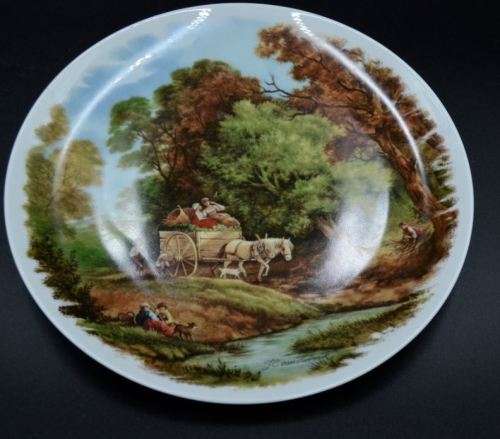 GERMAN COLLECTOR'S PLATE - J.C.VAN HUNNICK - from SUEZYT