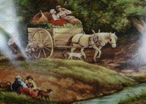 GERMAN COLLECTOR'S PLATE - J.C.VAN HUNNICK - from SUEZYT