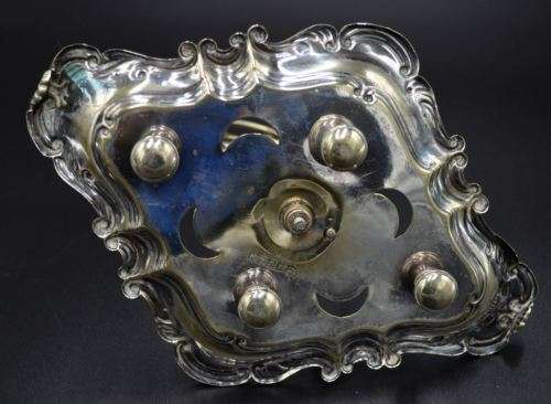 SILVER PLATE FOUR EGG HOLDER - 1883 - from SUEZYT