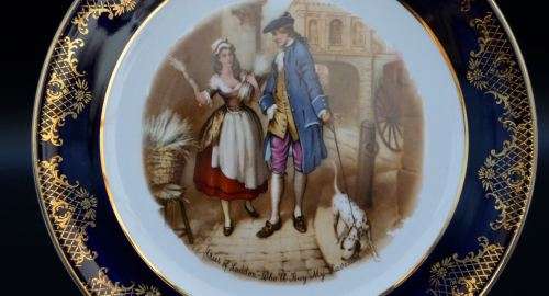 CRIES OF LONDON PLATE - WHO`LL BUY MY LAVENDER - from SUEZYT