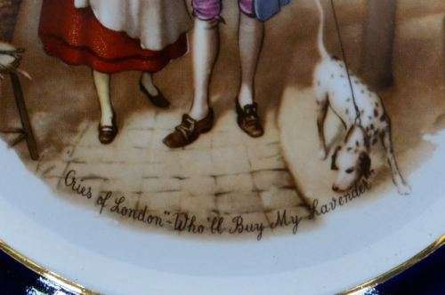 CRIES OF LONDON PLATE - WHO`LL BUY MY LAVENDER - from SUEZYT