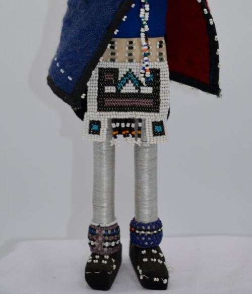 AFRICAN NDEBELE BEADED CEREMONIAL INITIATION DOLL VINTAGE - from SUEZYT