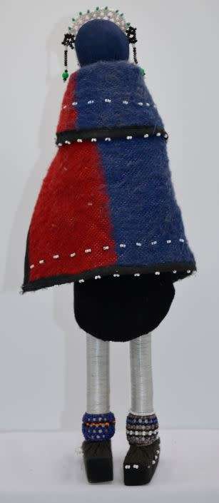 AFRICAN NDEBELE BEADED CEREMONIAL INITIATION DOLL VINTAGE - from SUEZYT