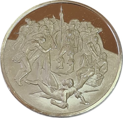 1780 - 1838 PIET RETIEF (Silver) - Famous People of South African Early History