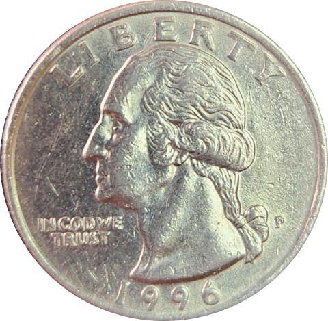 Quarter Dollar - 1996 USA