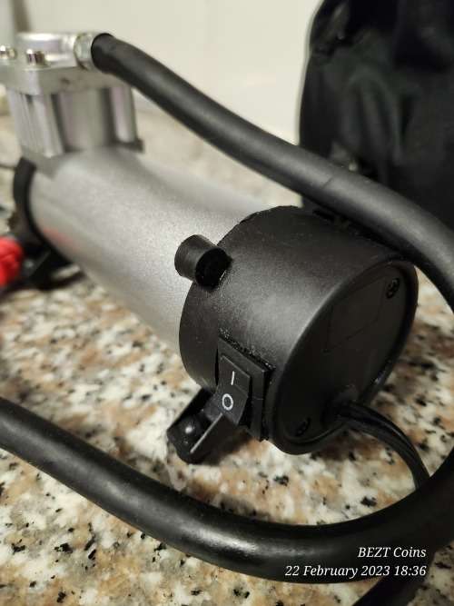 Air Compressor Portable - Tire Inflator Pump for Car / Bike(Motorcycle ADVENTURE)  / Bicycle
