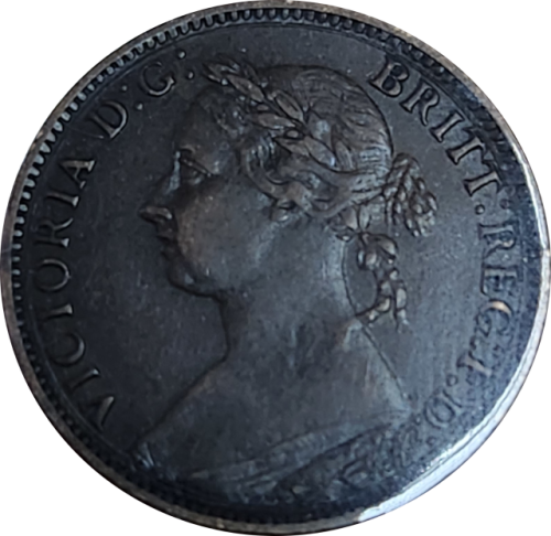 1886 FARTHING (Great Britain)