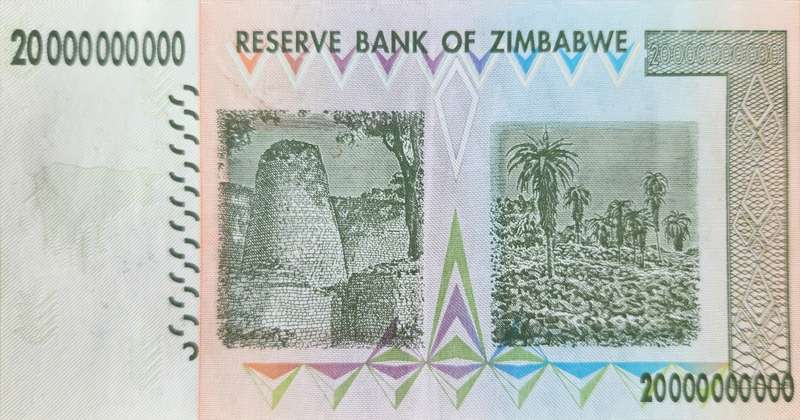 TWENTY BILLION DOLLARS (20 000 000 000) For the Collector AB Serial - UNCIRCULATED