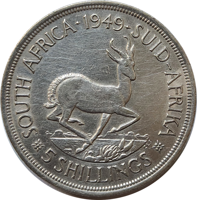 5 SHILLINGS 1949 - UNION