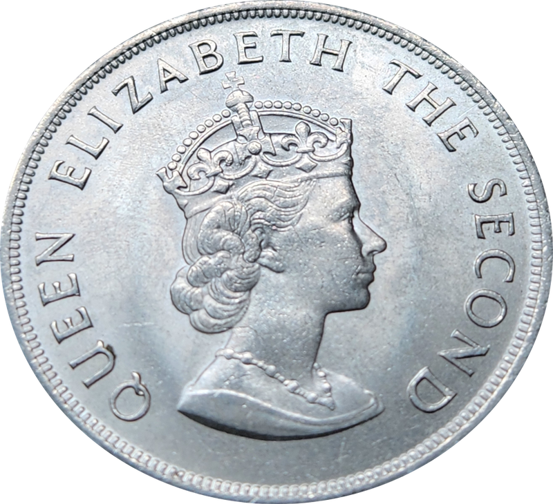 5 (FIVE) SHILLINGS - ISLE (Bailiwick) of JERSEY - 1966  in A/UNC  - Nice coin !