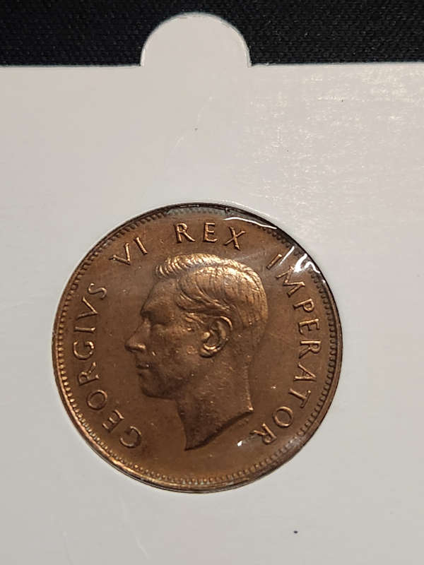 1/2 (HALF) PENNY - 1941 - EF