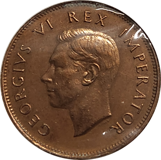 1/2 (HALF) PENNY - 1941 - EF