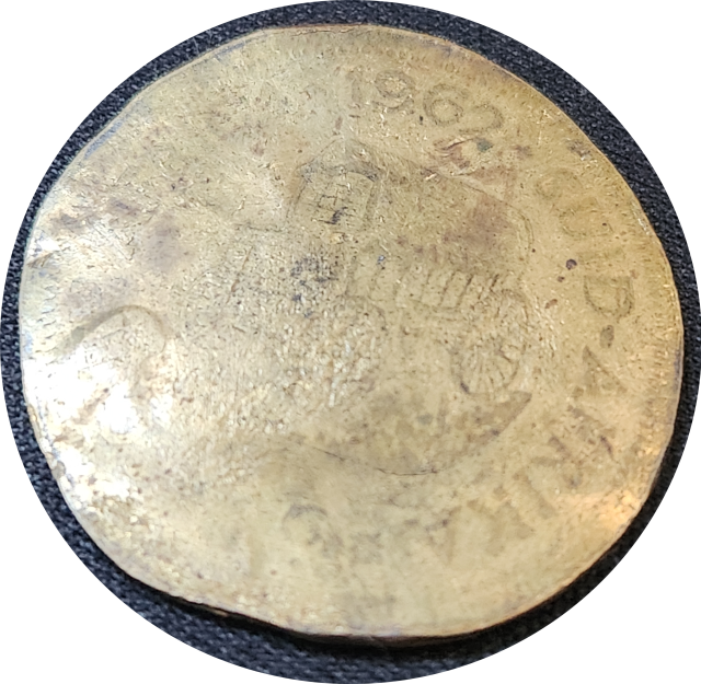 1 (ONE) CENT - 1962 - DO you still have one of these ?  a Train track coin becoming a rarity  - No T